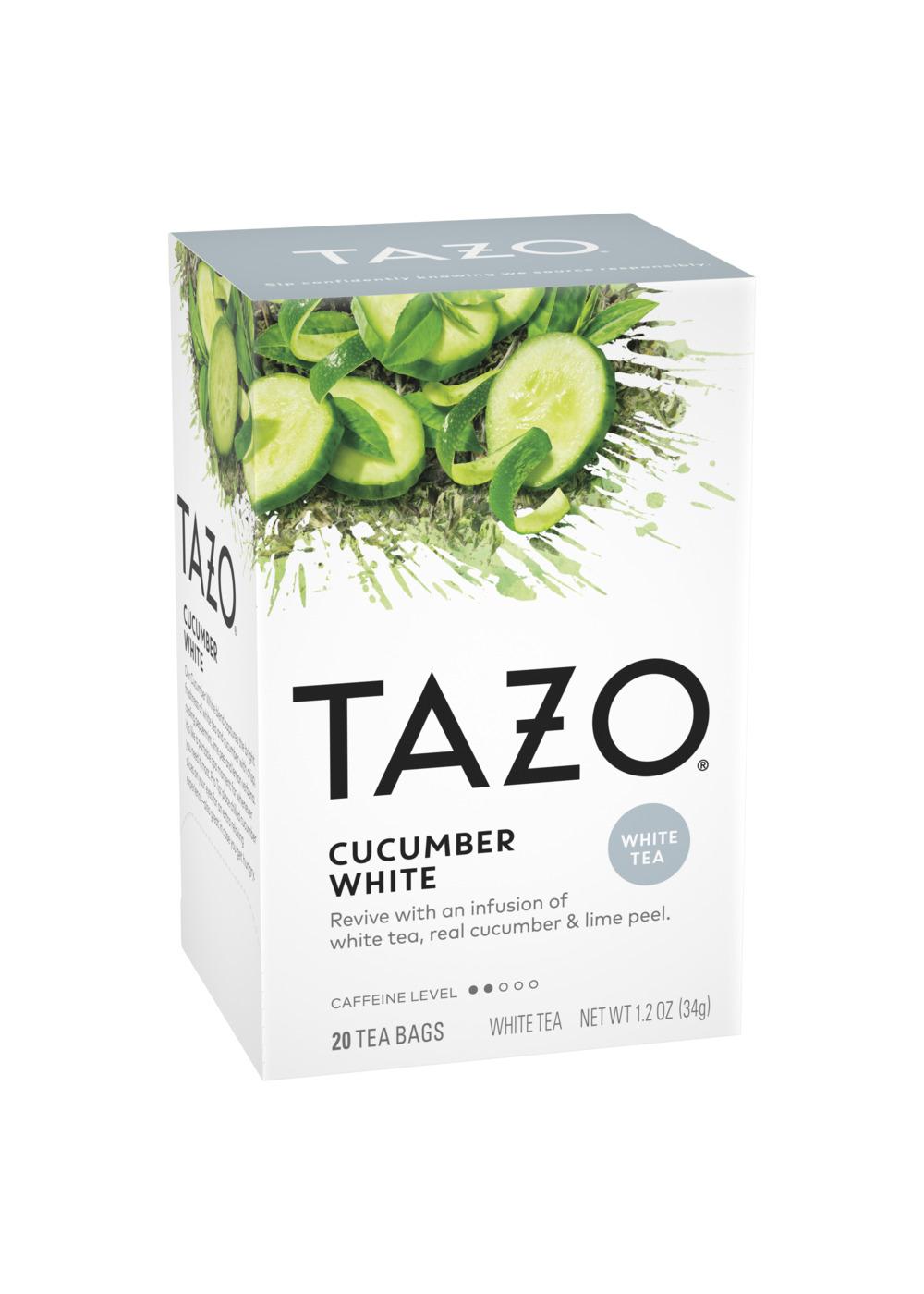 Tazo Cucumber White Tea Bags; image 3 of 6