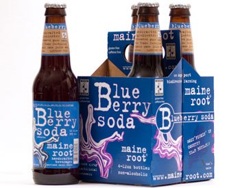 Maine Root Blueberry Soda, Bottles Shop Soda at HEB