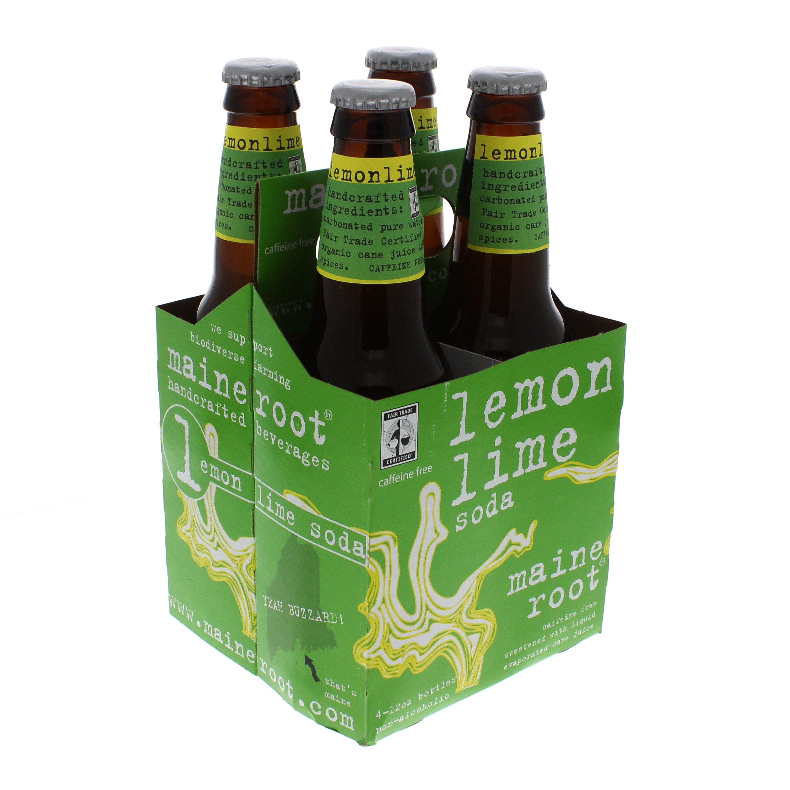 Maine Root Lemon Lime Soda, Bottles Shop Soda at HEB