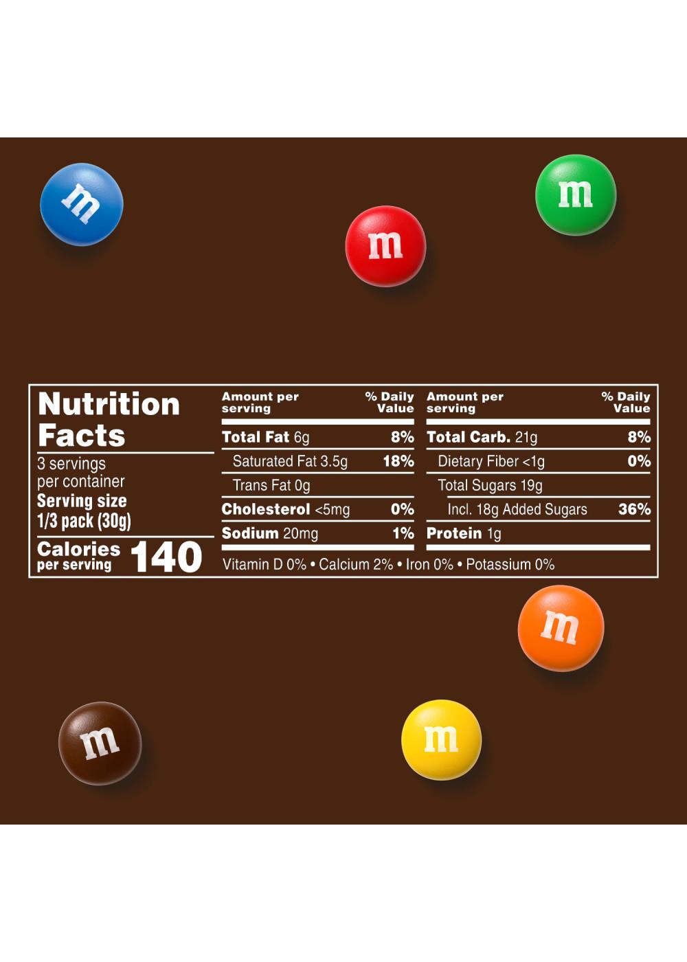 M&M'S Milk Chocolate Candy - Share Size; image 2 of 9