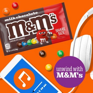 M&M'S Milk Chocolate Candy - Share Size
