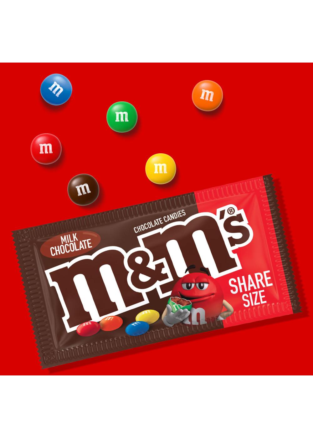 M&M'S Milk Chocolate Candy - Share Size; image 7 of 9