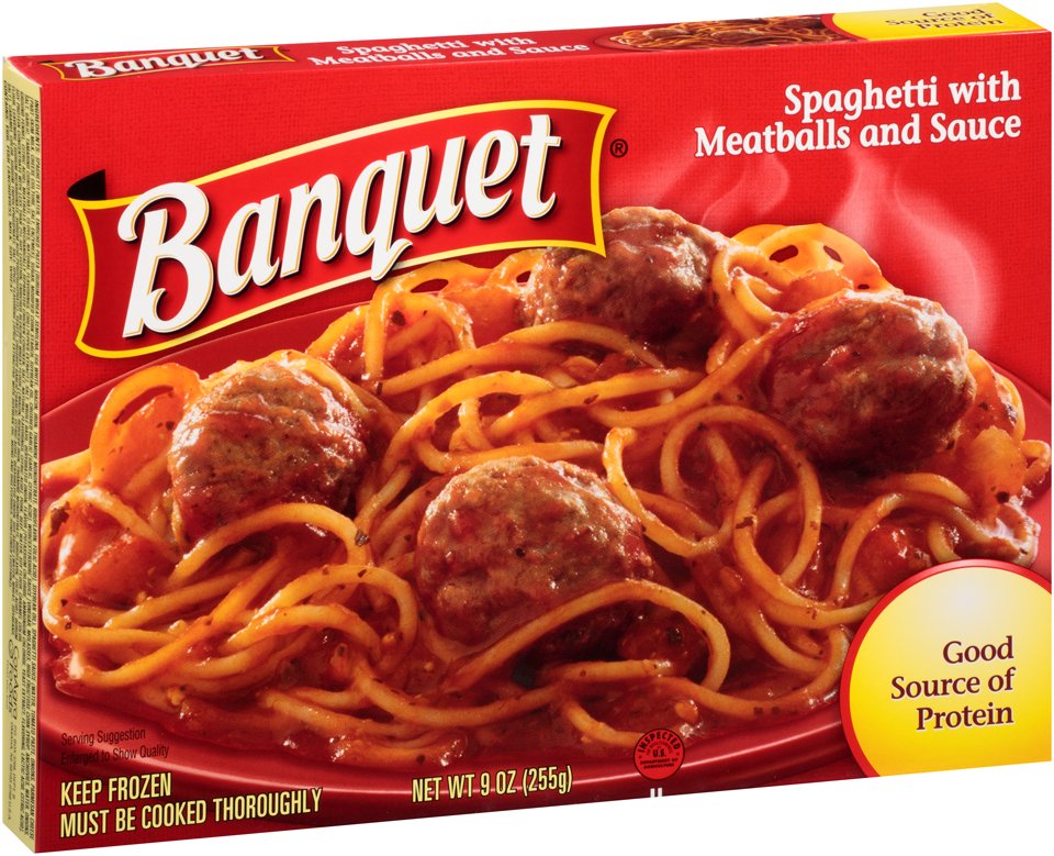 Banquet Spaghetti With Meatballs And Sauce - Shop Entrees & Sides At H-E-B