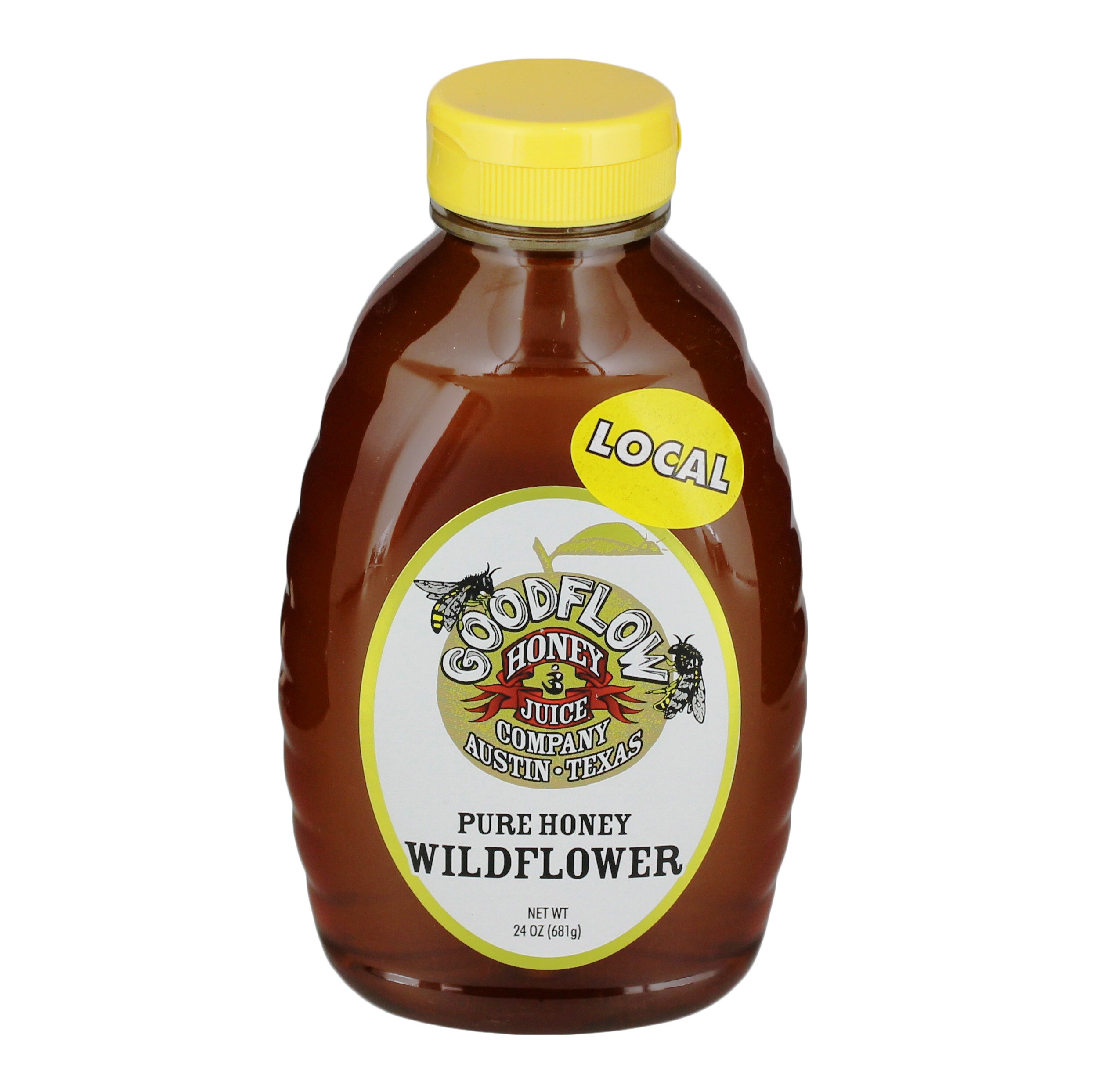 1 Pound Pure Raw Wildflower Honey – Unfiltered, Natural, Delicious Flavor (USA)