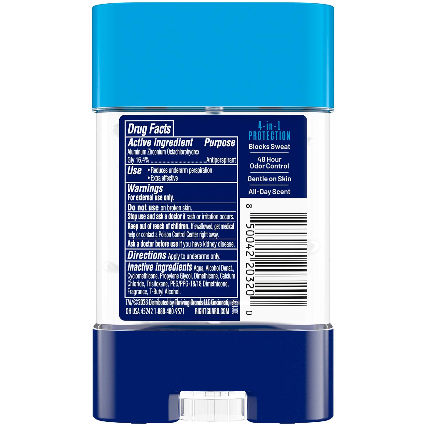 Right Guard Sport Antiperspirant Deodorant Gel - Fresh; image 2 of 2