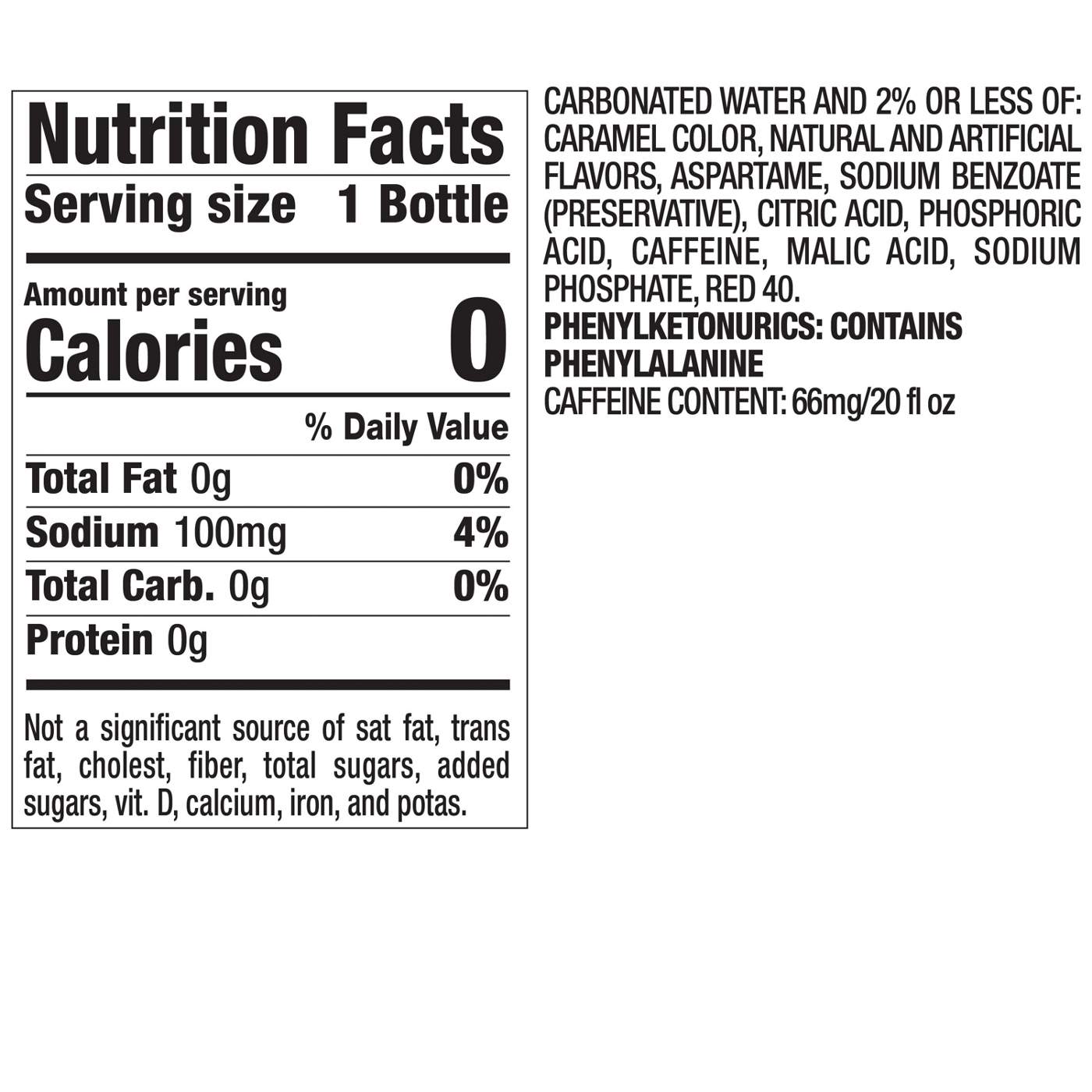 Dr Pepper Cherry Diet Soda; image 2 of 6