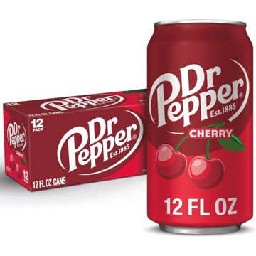 Dr Pepper Cherry Soda 12 pk Cans