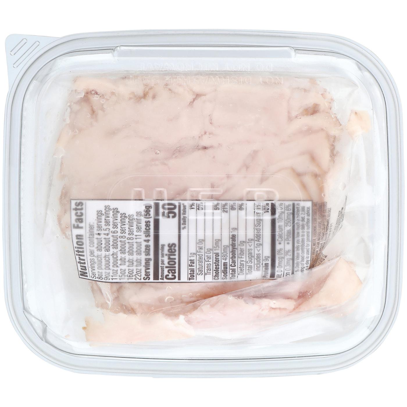 H-E-B Mesquite-Smoked Turkey Breast Lunch Meat; image 2 of 2