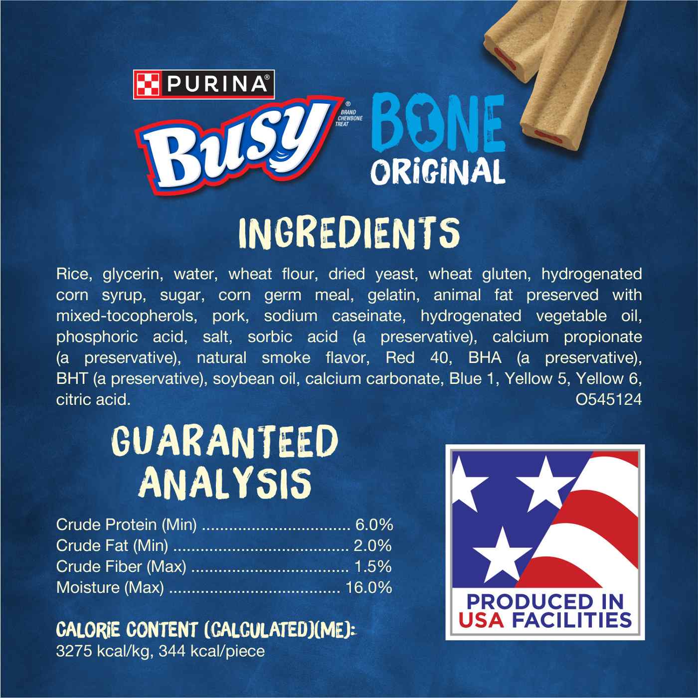 Busy Purina Bone Adult Dog Chew Bone Treats - Original; image 2 of 10