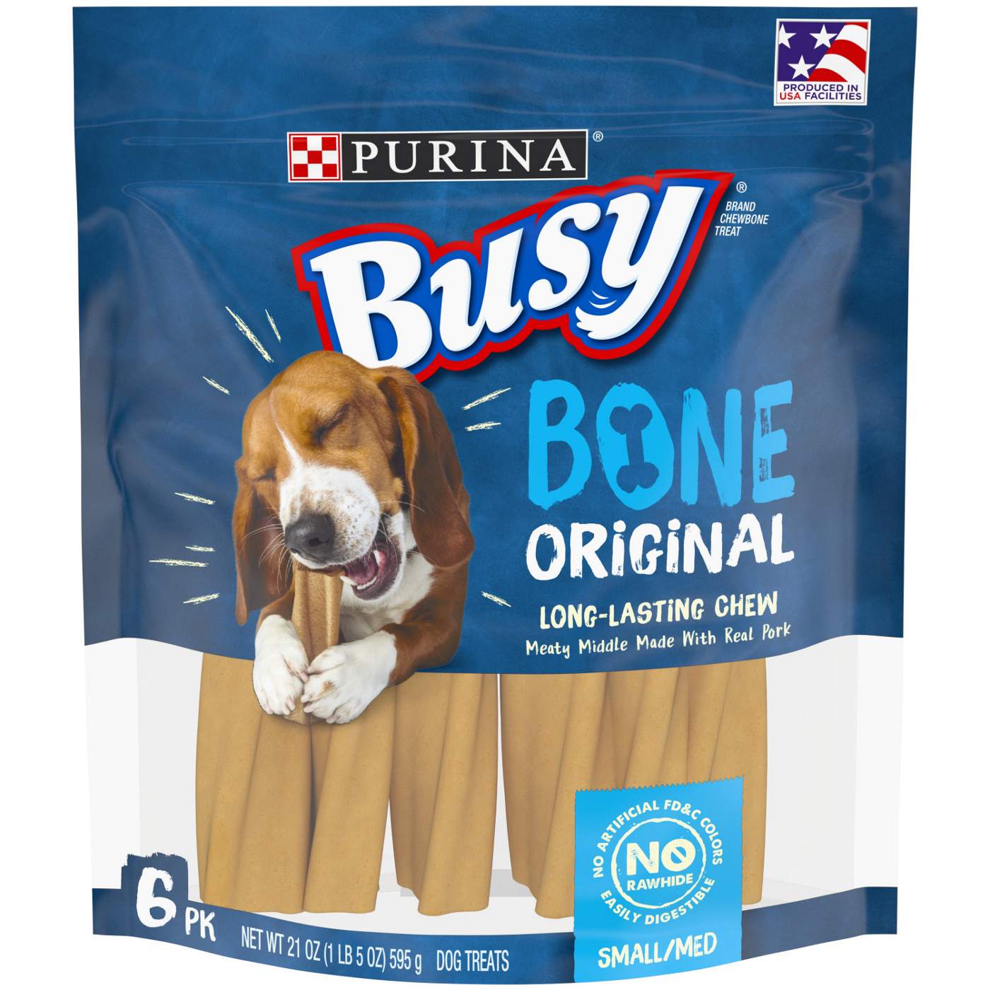 Busy Bone Small Medium Dog Treats Shop Bones Rawhides at H E B