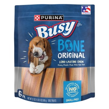 Busy Purina Bone Adult Dog Chew Bone Treats - Original