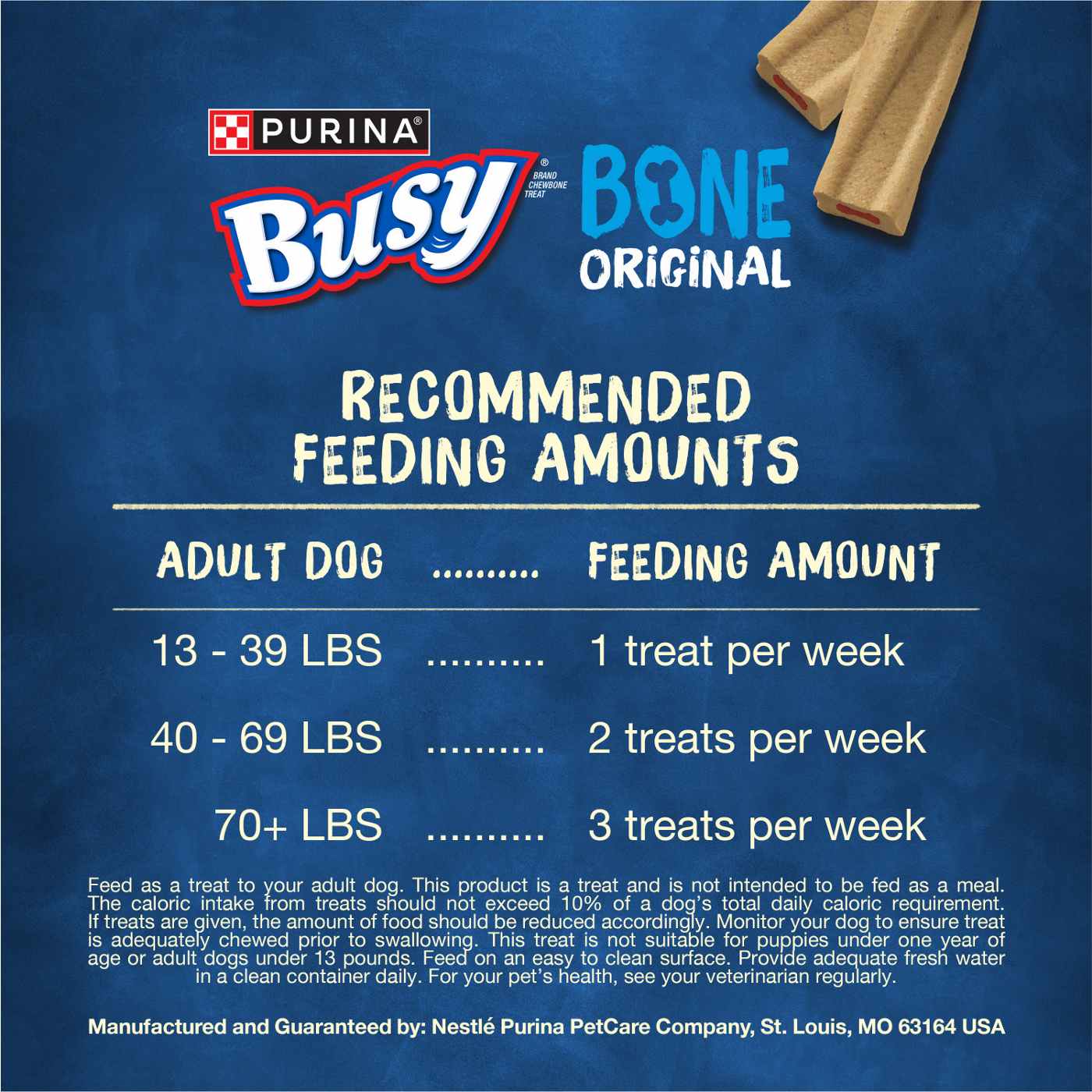 Busy Purina Bone Adult Dog Chew Bone Treats - Original; image 9 of 10