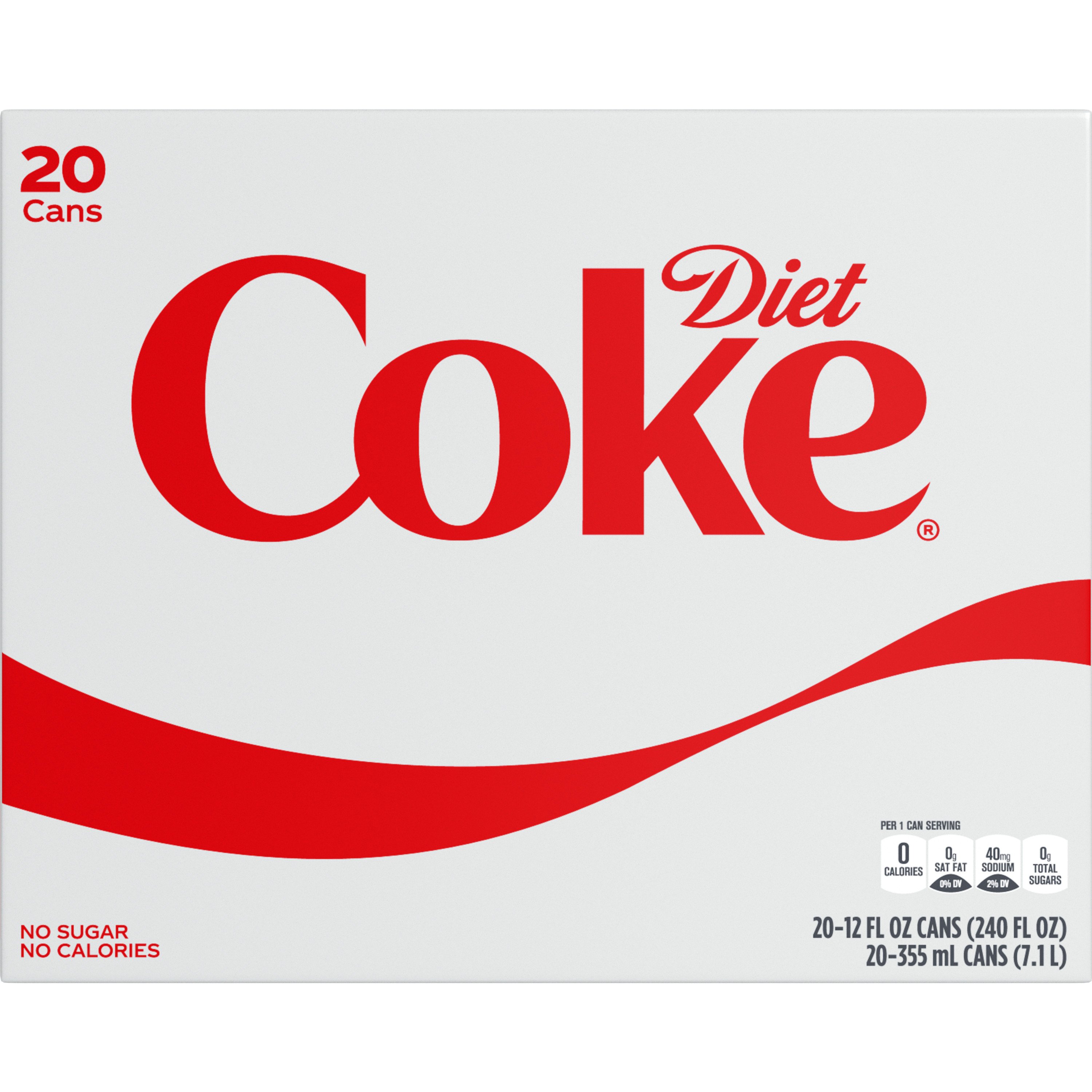 Coca-Cola Zero Sugar Coke 12 oz Cans - Shop Soda at H-E-B