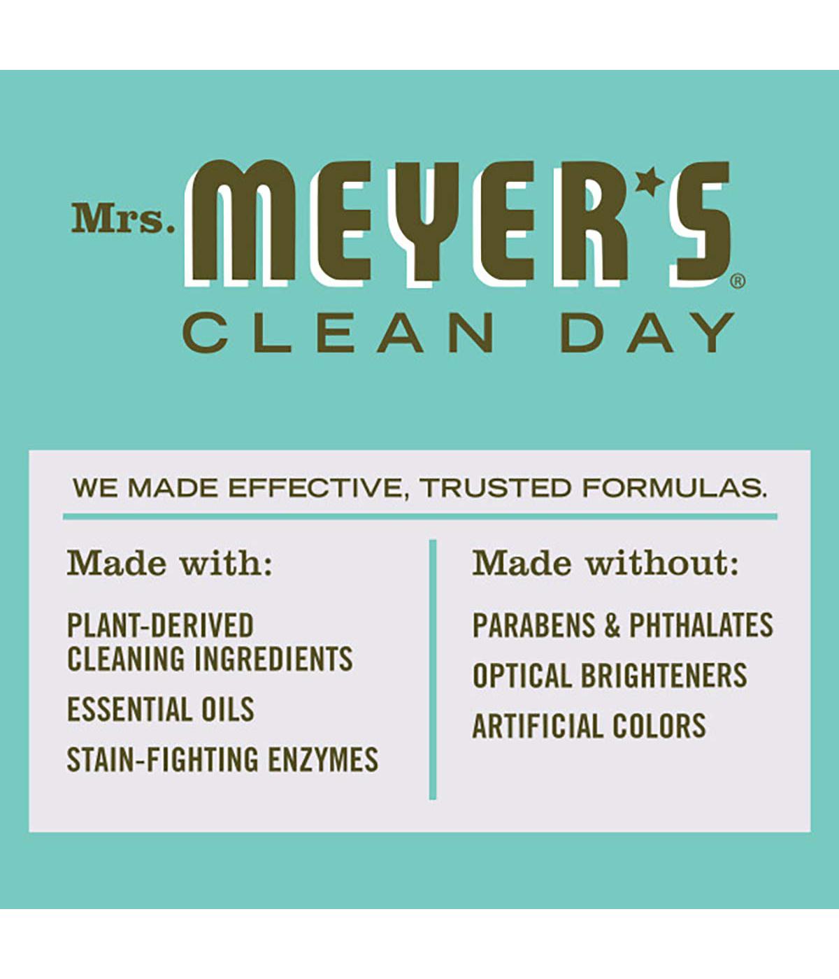 Mrs. Meyer's Clean Day Basil Scent Concentrated Laundry Detergent, 64 Loads; image 2 of 5