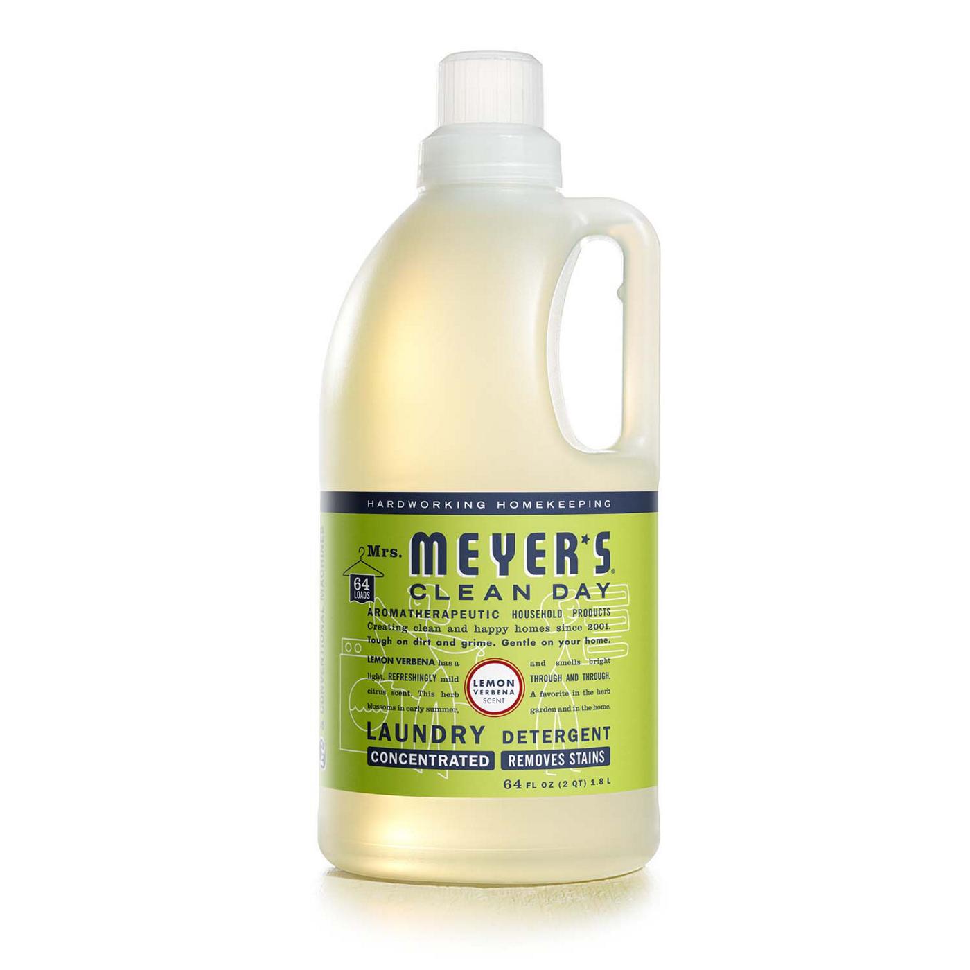 Mrs. Meyer's Clean Day Lemon Verbena Scent Concentrated Laundry Detergent, 64 Loads; image 1 of 5