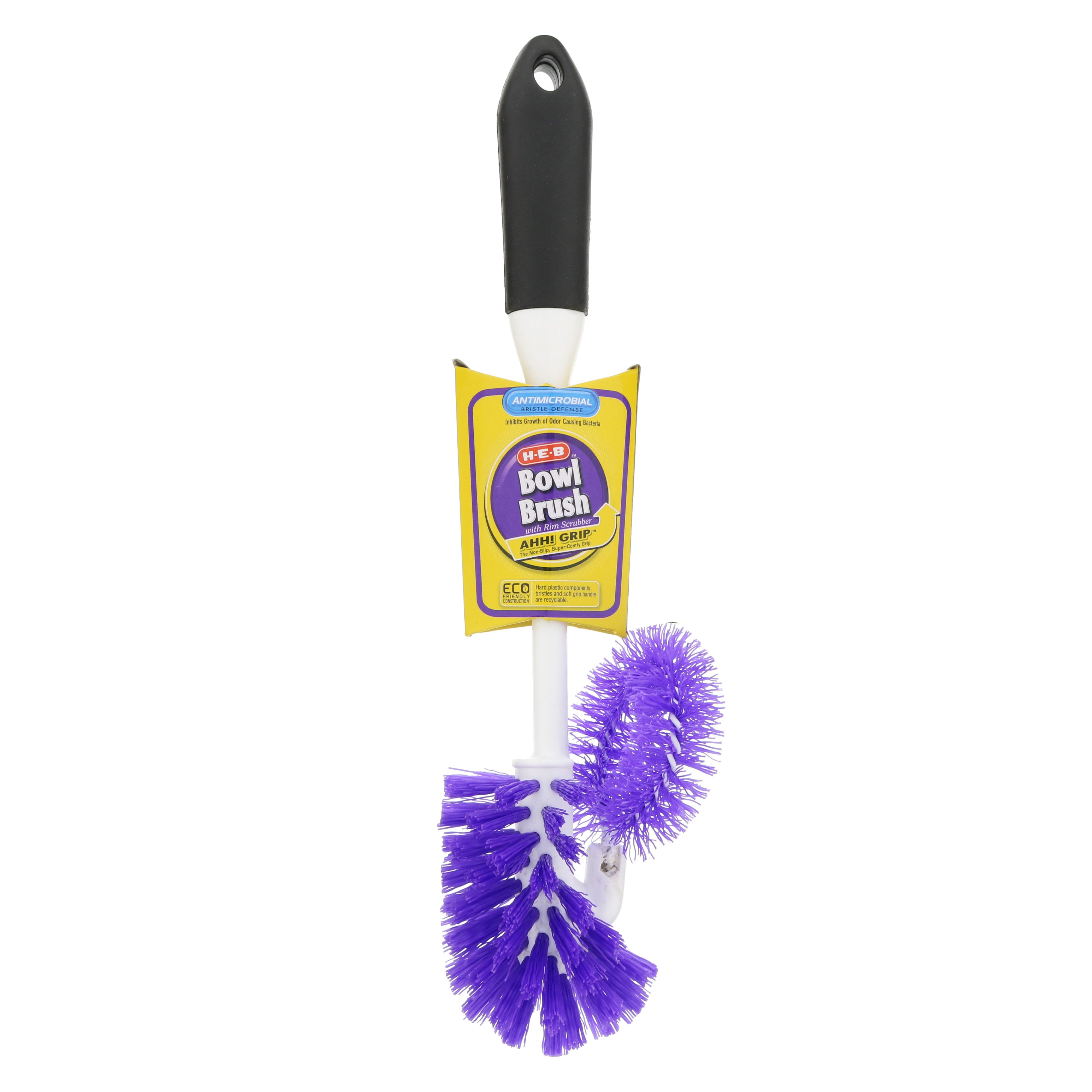 HEB Bowl Brush with Rim Scrubber Shop Brushes at HEB