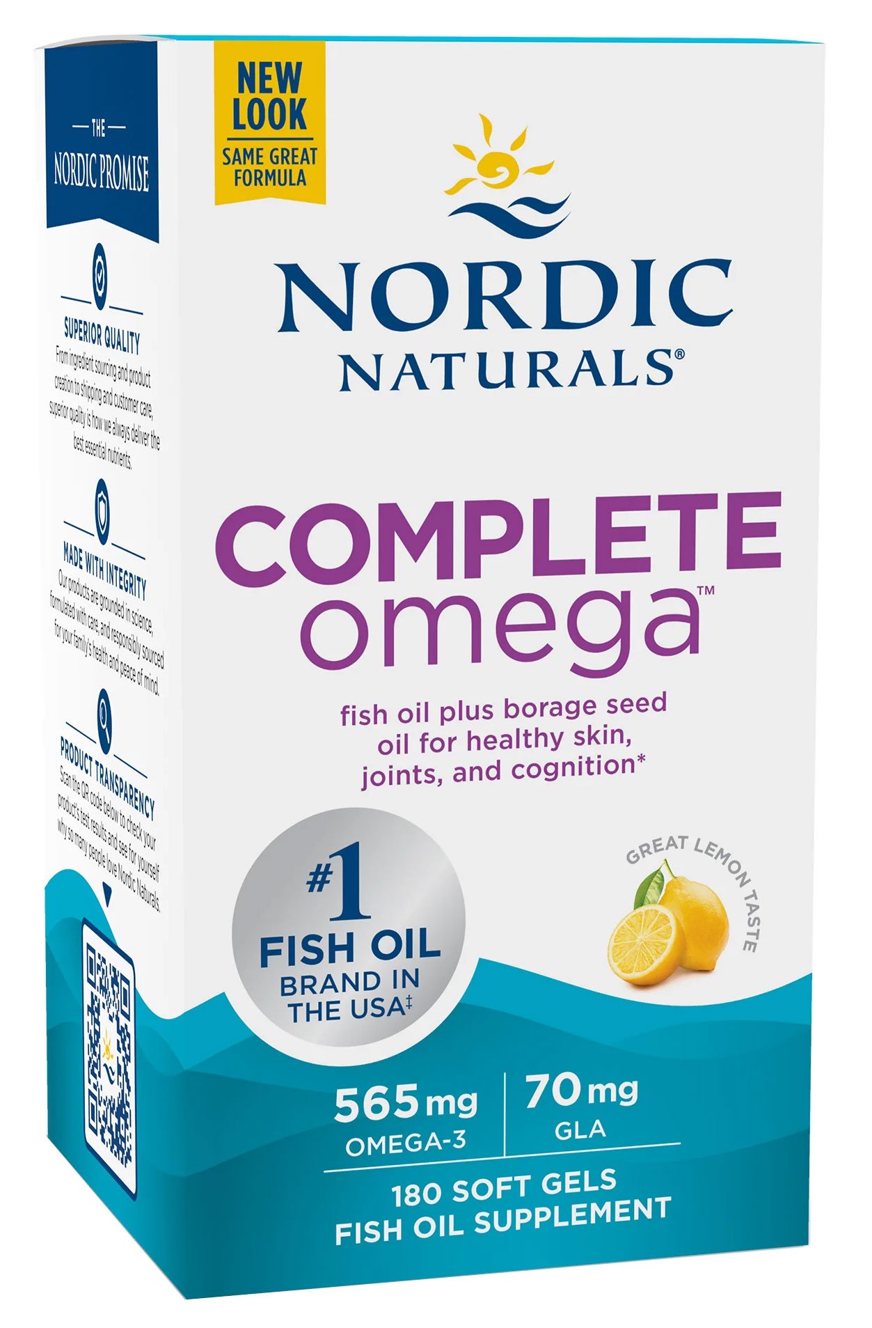 Nordic Naturals Complete Omega Fish Oil Supplement