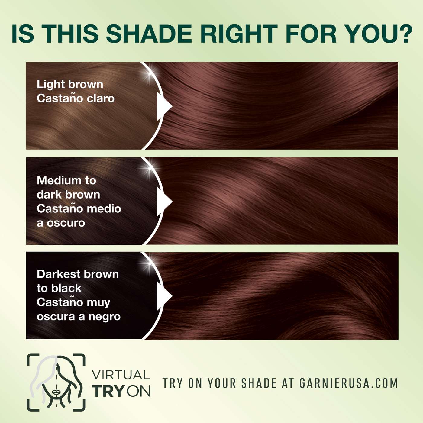 Garnier Nutrisse Nourishing Hair Color Creme - 415 Soft Mahogany Drk Brown (Raspberry Truffle); image 2 of 4