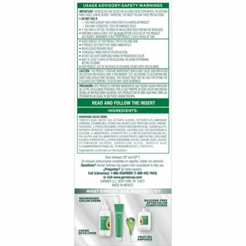 Garnier Nutrisse Nourishing Hair Color Creme - 20 Soft Black (Black Tea)