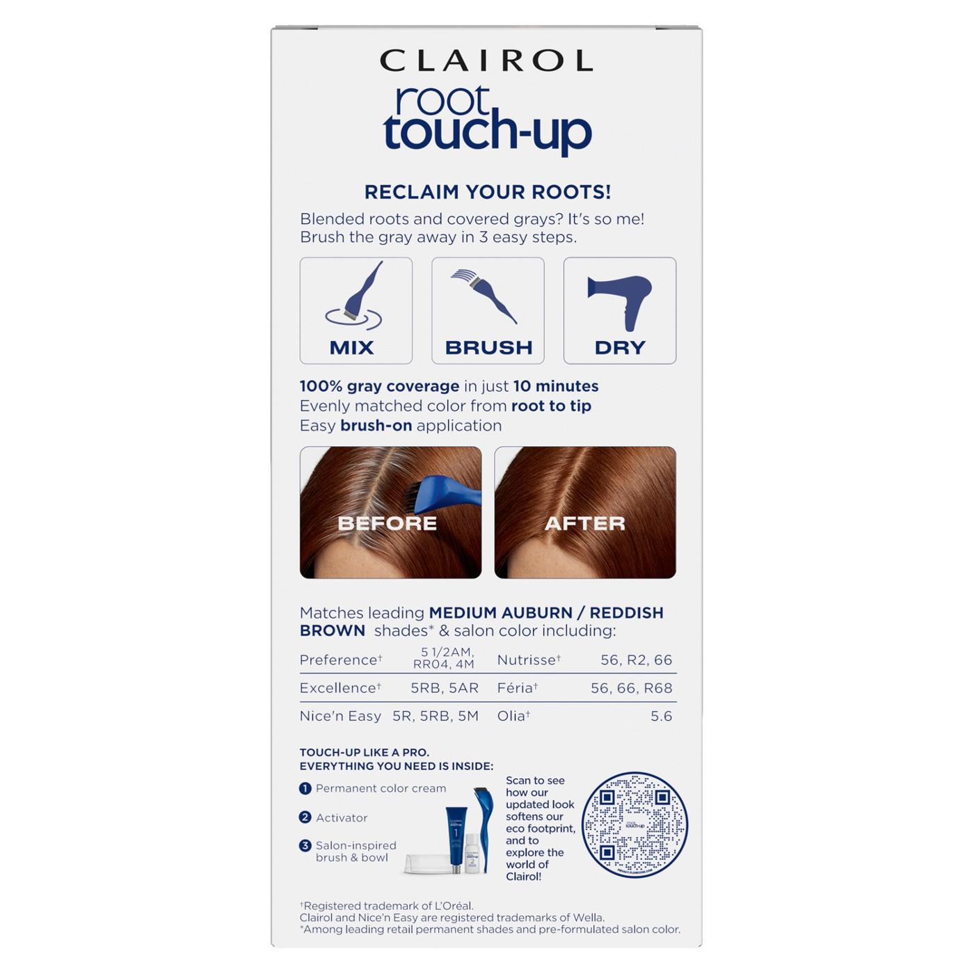 Clairol Nice 'N Easy Root Touch-Up Hair Color- 5R Medium Auburn /Medium Reddish Brown; image 3 of 10