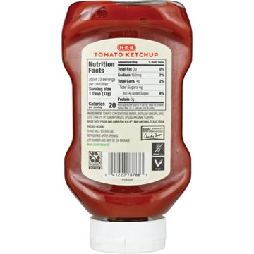 H-E-B Tomato Ketchup, 20 oz