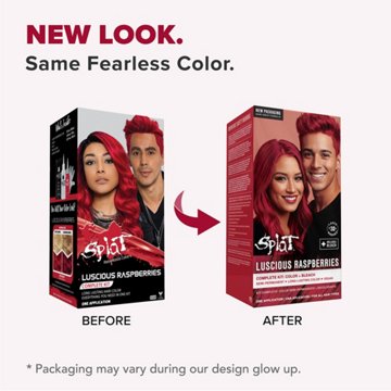 Splat Luscious Raspberries Complete Hair Color Kit