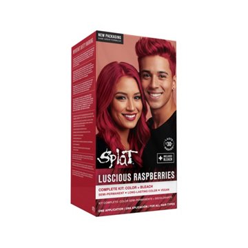 Splat Luscious Raspberries Complete Hair Color Kit