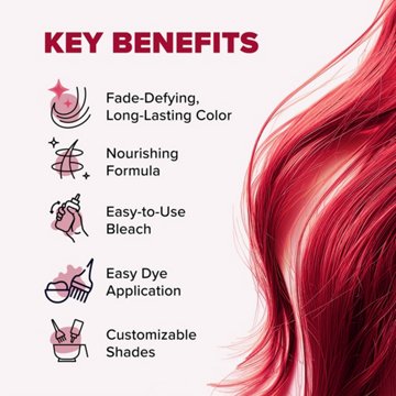Splat Luscious Raspberries Complete Hair Color Kit