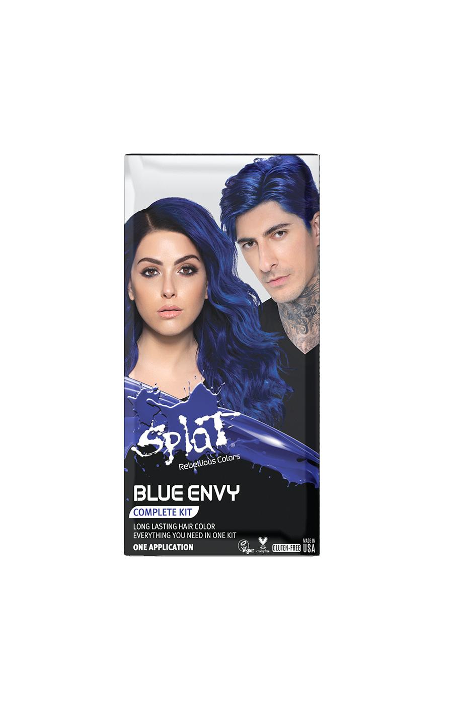 Splat Blue Envy Complete Hair Color Kit; image 1 of 5