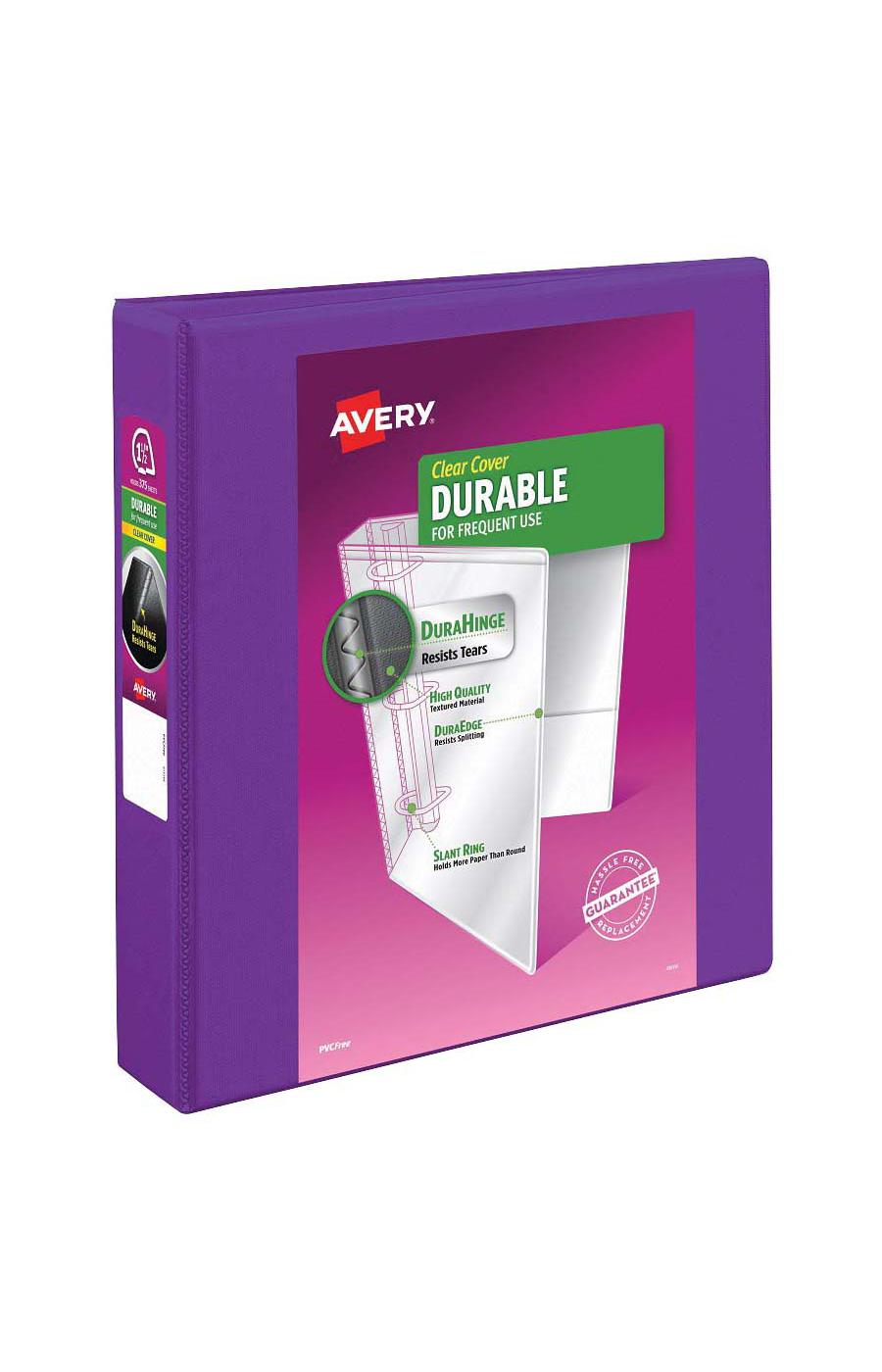 Avery Binder Durable View, Assortment; image 4 of 8