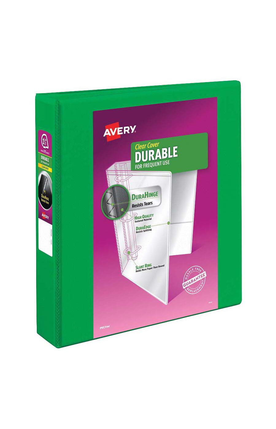 Avery Binder Durable View, Assortment; image 5 of 8