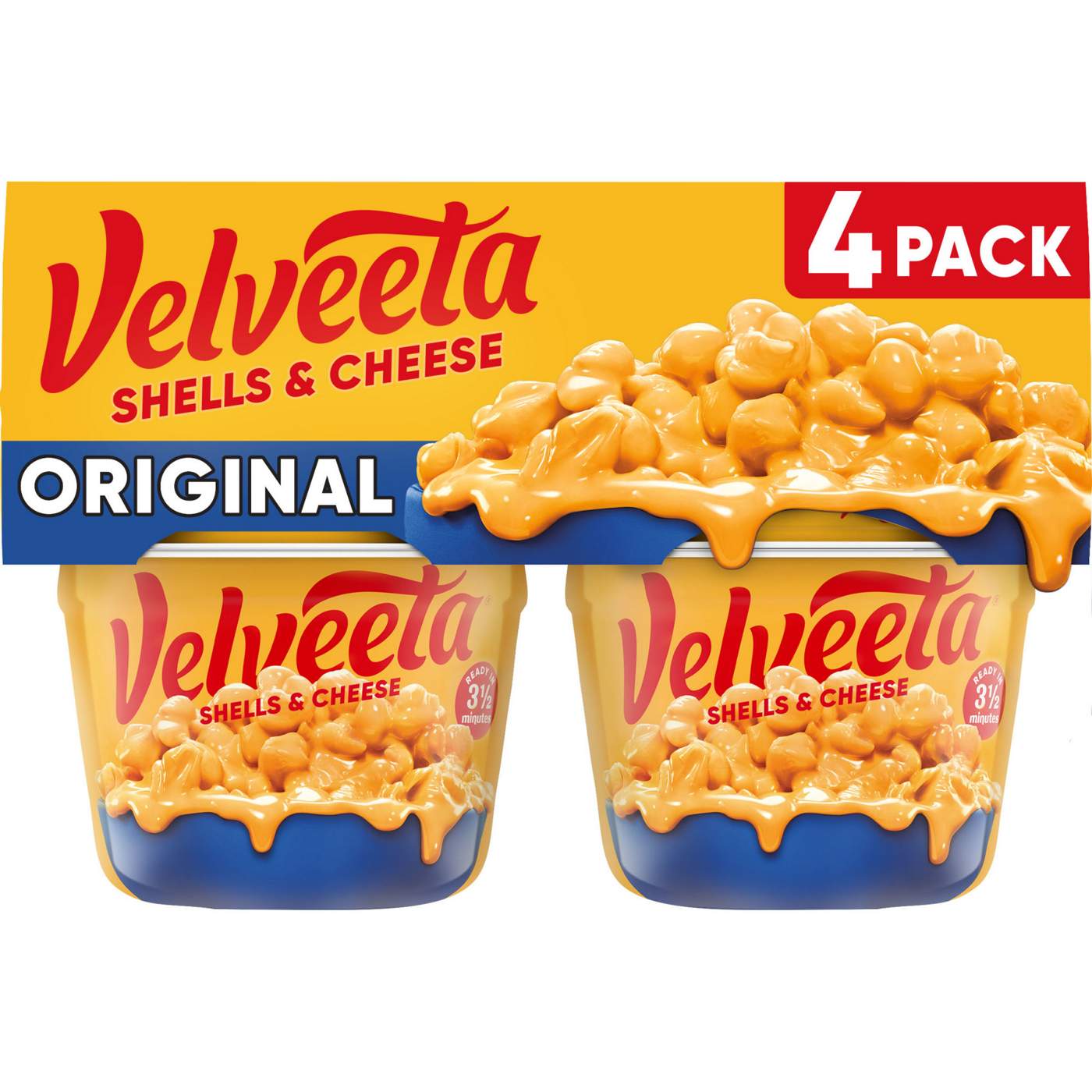 Velveeta Original Shells and Cheese Cups; image 1 of 5