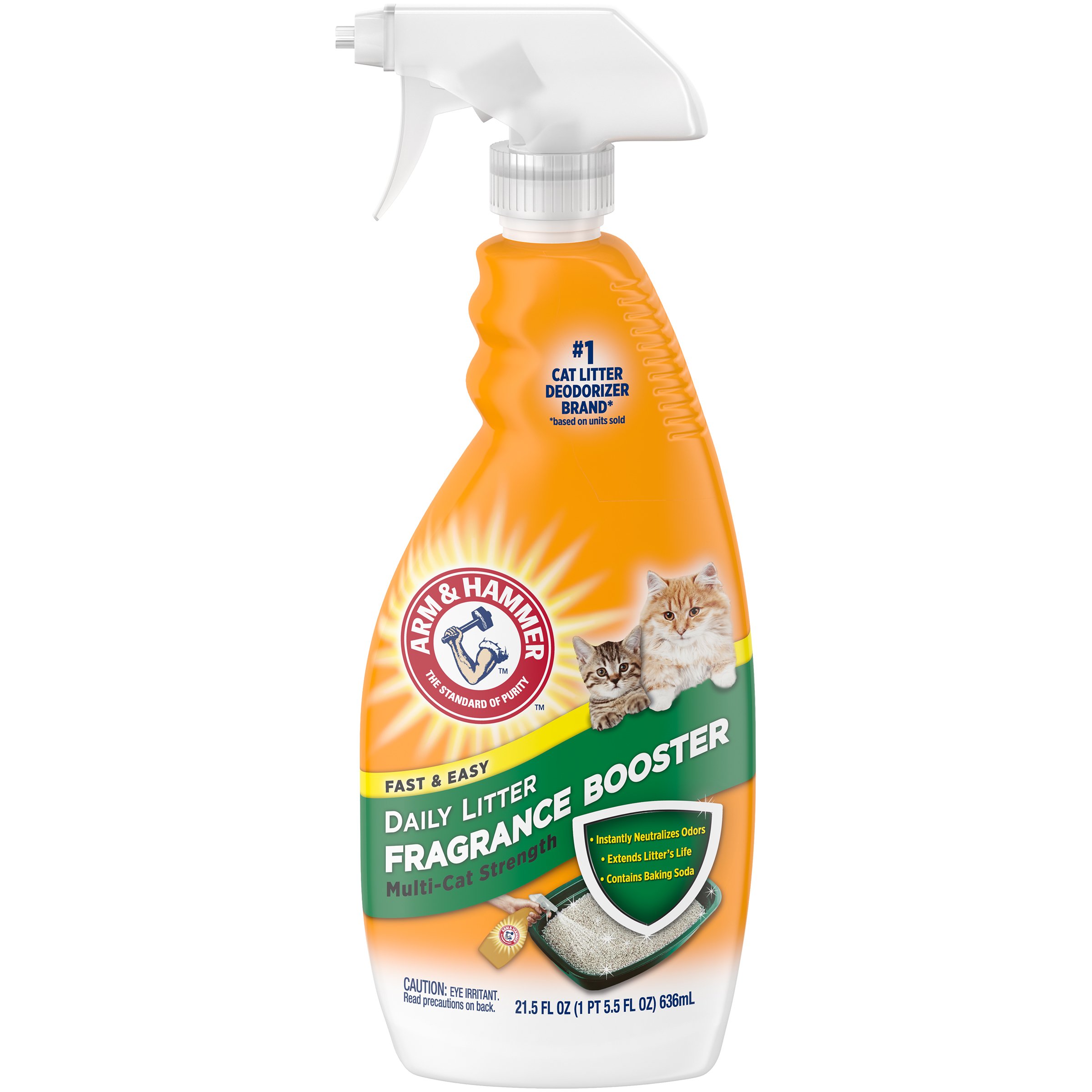 Arm & Hammer Daily Litter Fragrance Booster MultiCat Strength Spray Shop Litter & litter