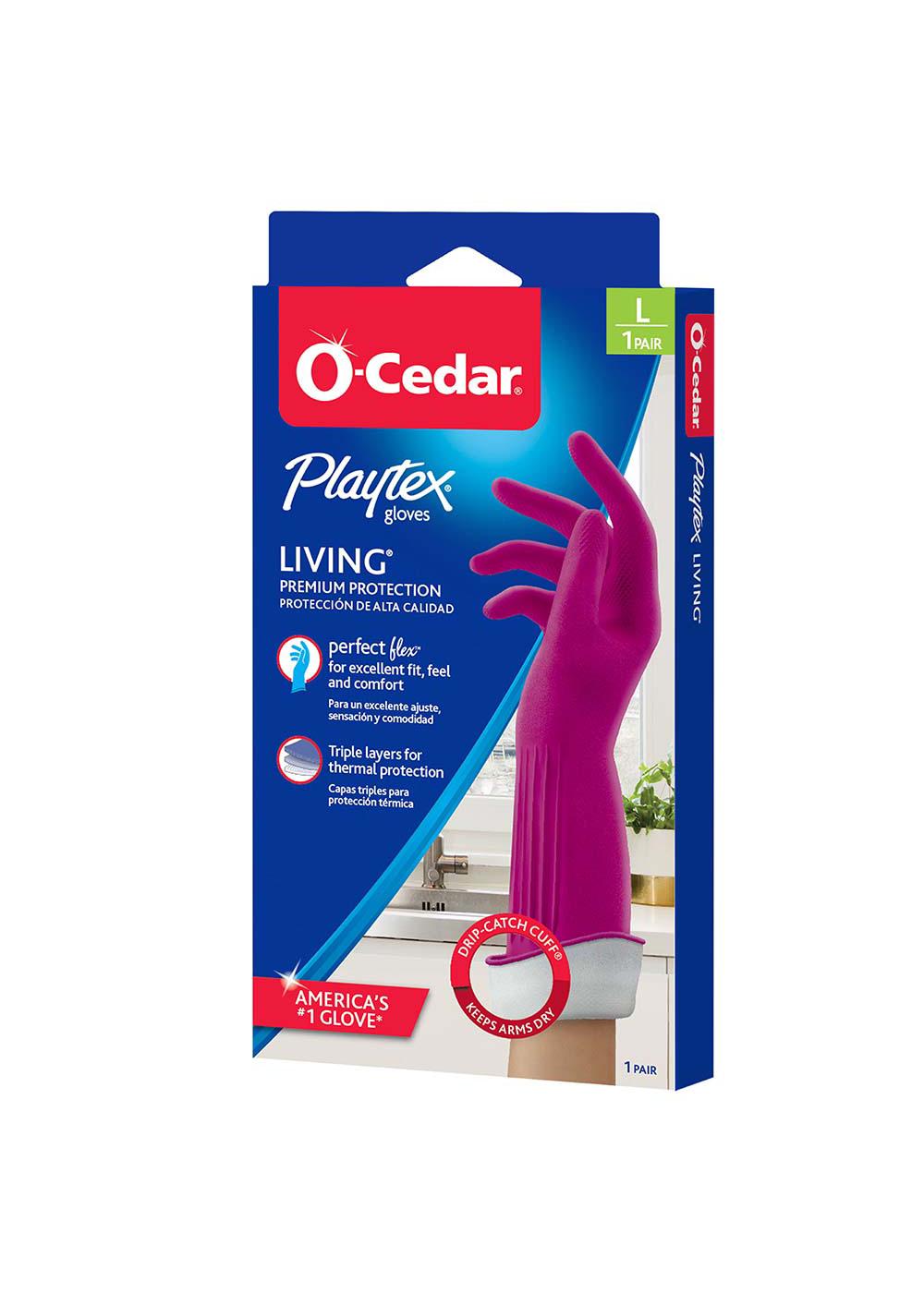 O-Cedar Playtex Living Gloves - Fuchsia; image 1 of 8