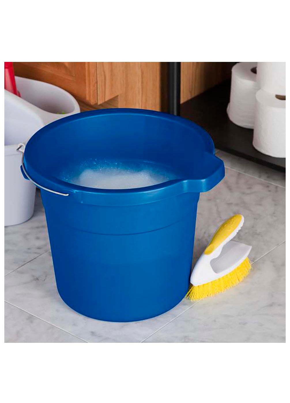 Blue Pour Spout Bucket Lid
