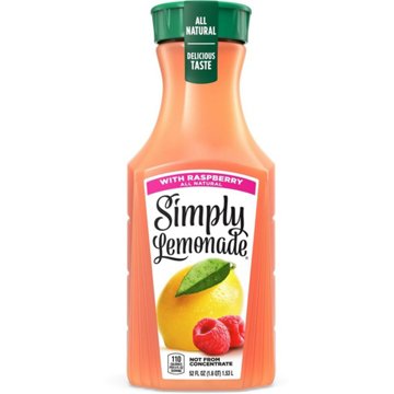 Simply Lemonade with Raspberry