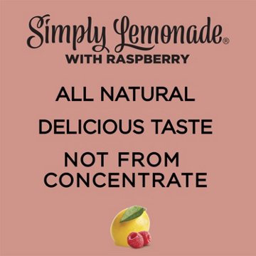 Simply Lemonade with Raspberry