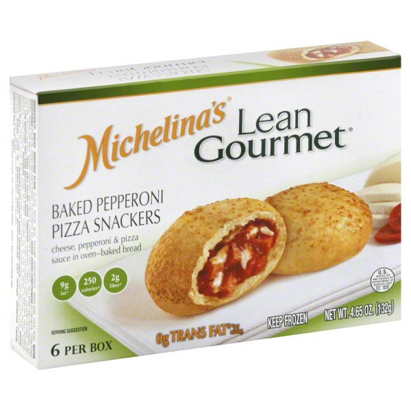 Michelina's Lean Gourmet Baked Pepperoni Pizza Snackers - Shop ...