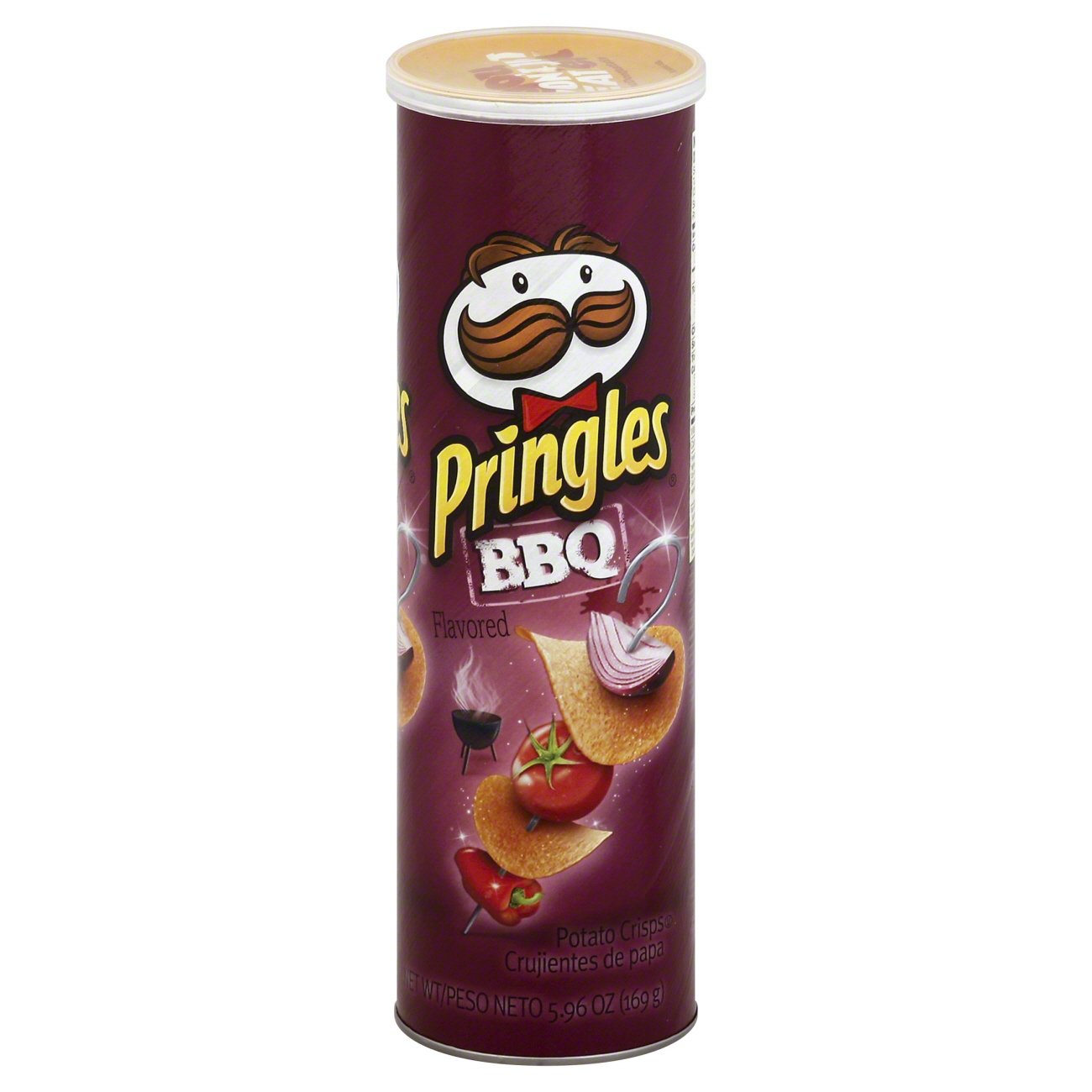 Pringles BBQ Potato Crisps - Shop Chips at H-E-B