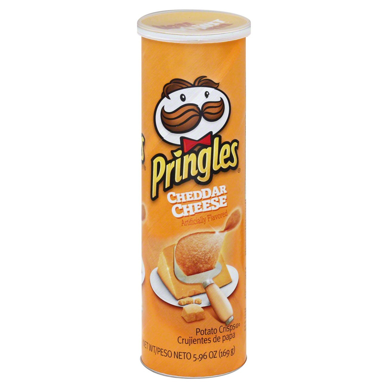 Pringles Cheddar Cheese Potato Crisps - Shop Chips at H-E-B