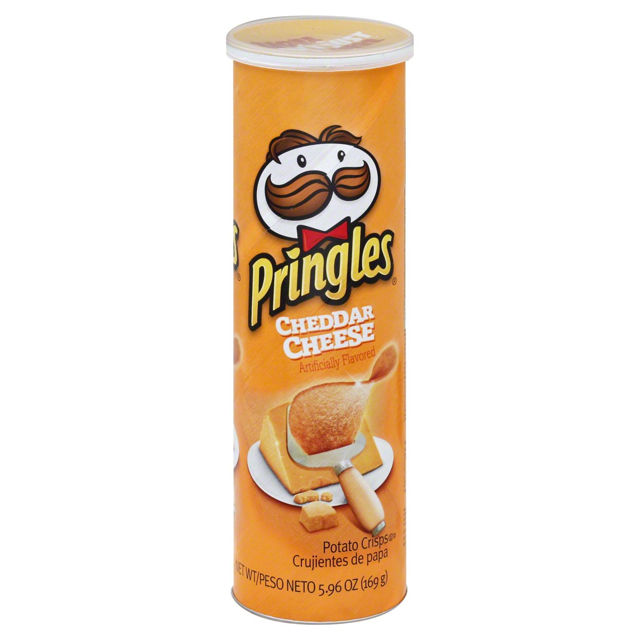 Pringles Cheddar Cheese Potato Crisps Shop Chips at HEB