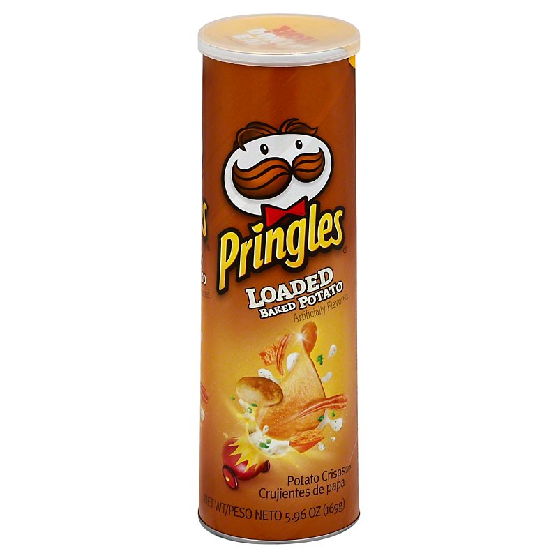 Pringles Loaded Baked Potato Potato Crisps - Shop Chips at H-E-B