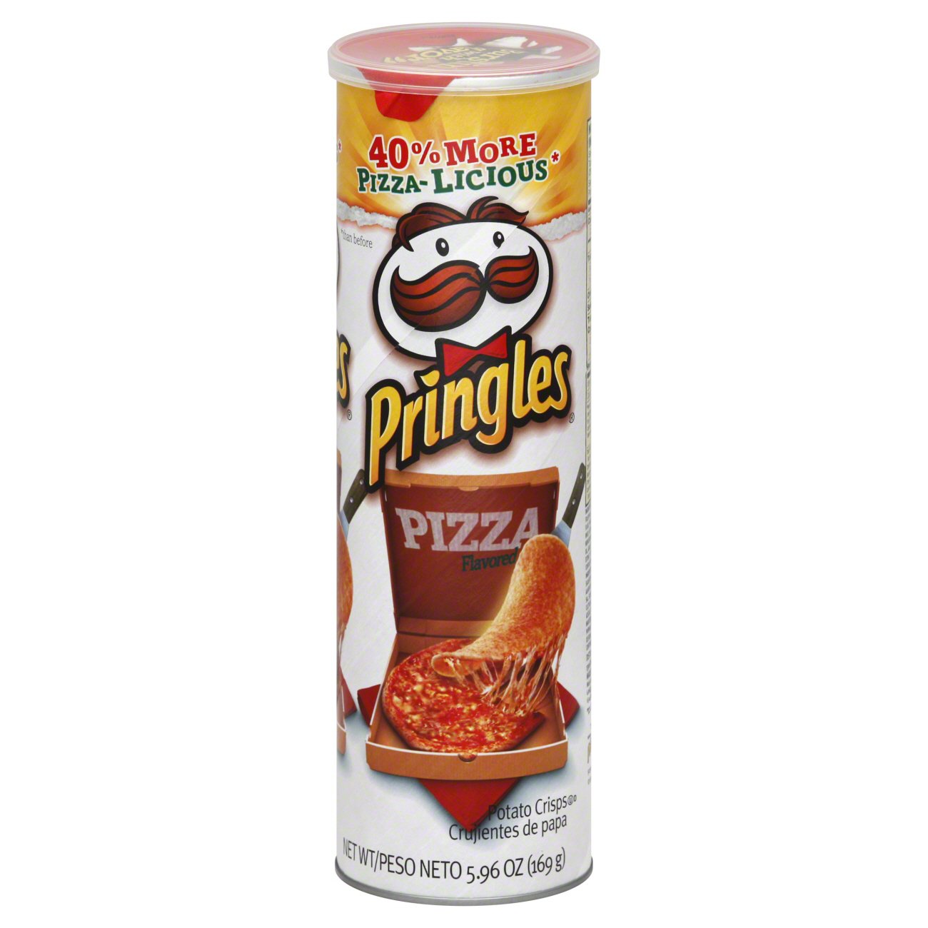 Pringles Pizza Flavored Potato Crisps Shop Chips at HEB