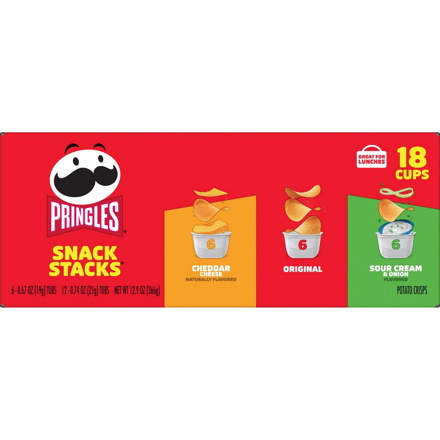 Pringles Variety Pack Potato Crisps Chips; image 4 of 5
