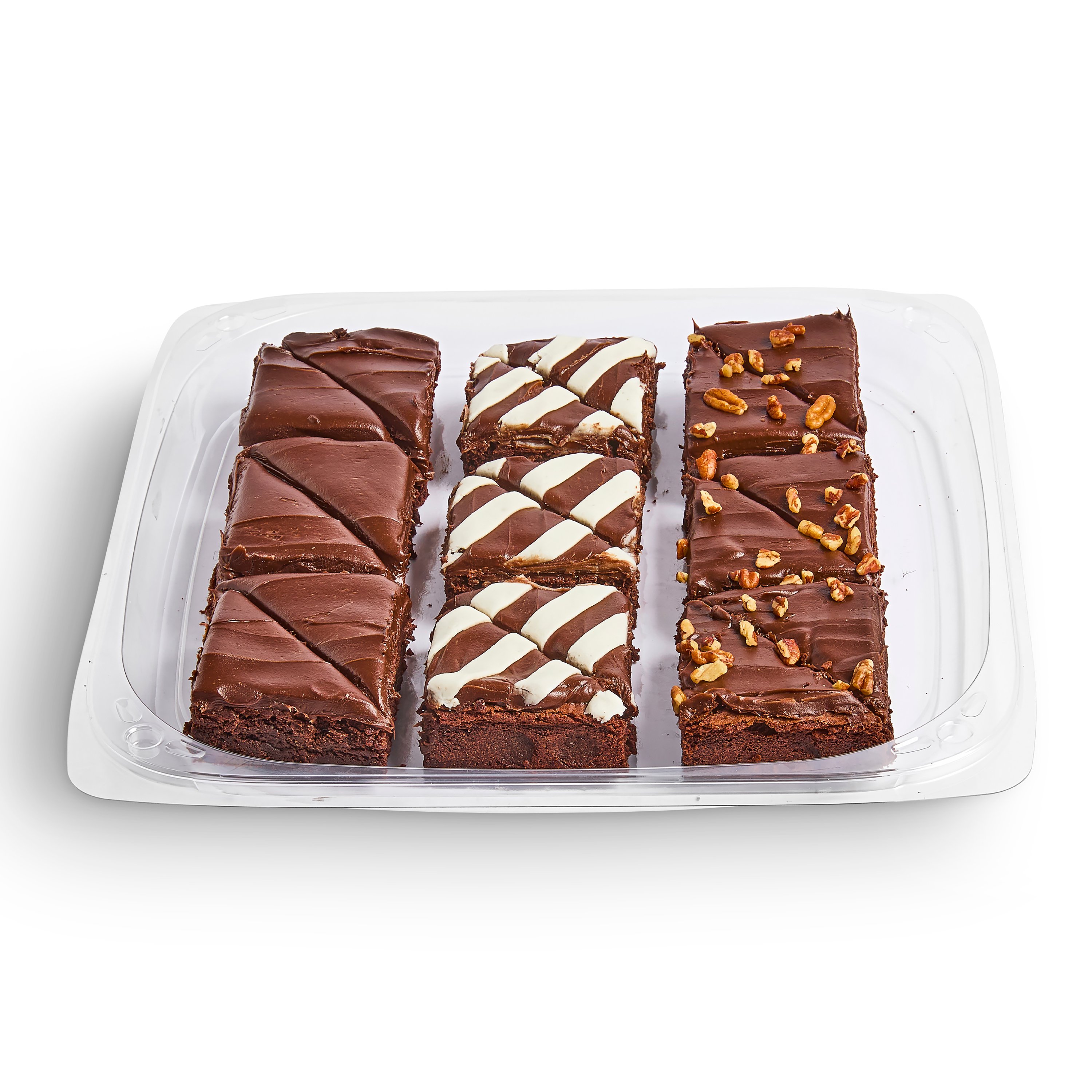 H-E-B Bakery Small Party Tray - Gourmet Brownies - Shop Standard Party ...