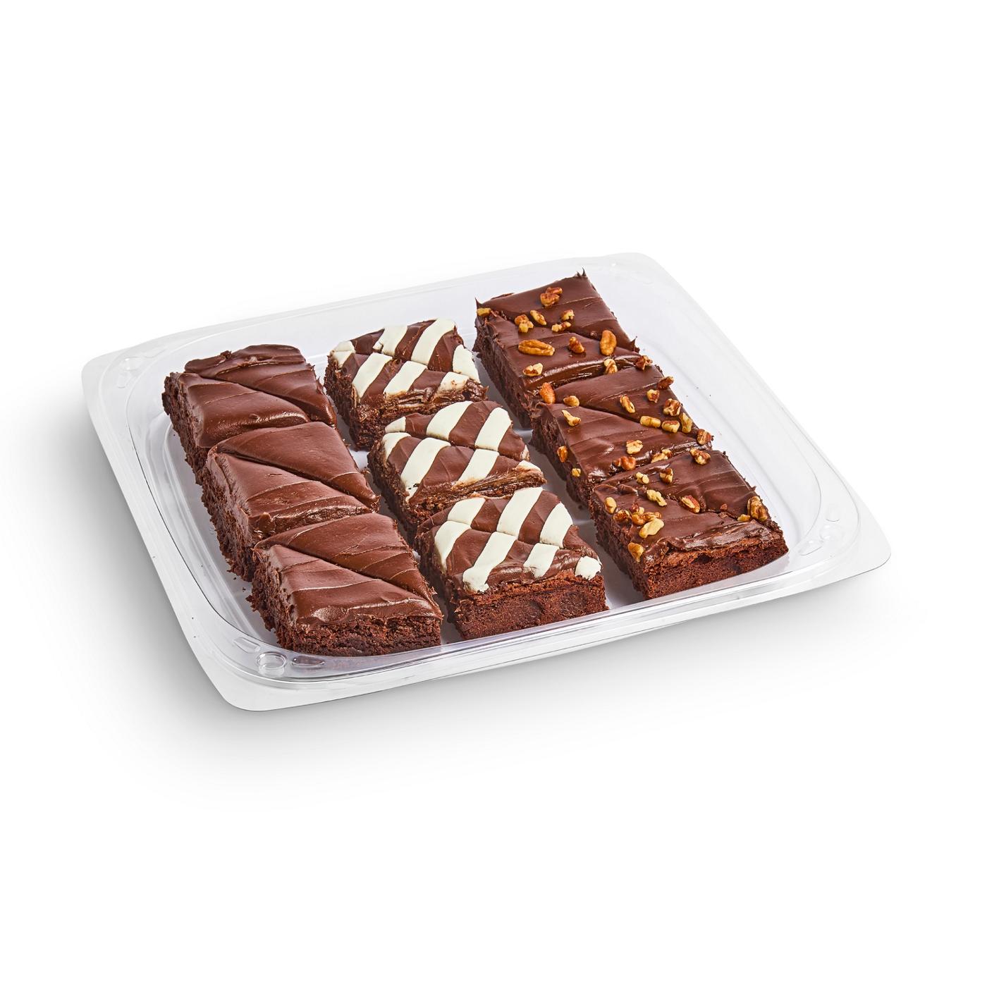 H-E-B Bakery Small Party Tray - Gourmet Brownies; image 3 of 3