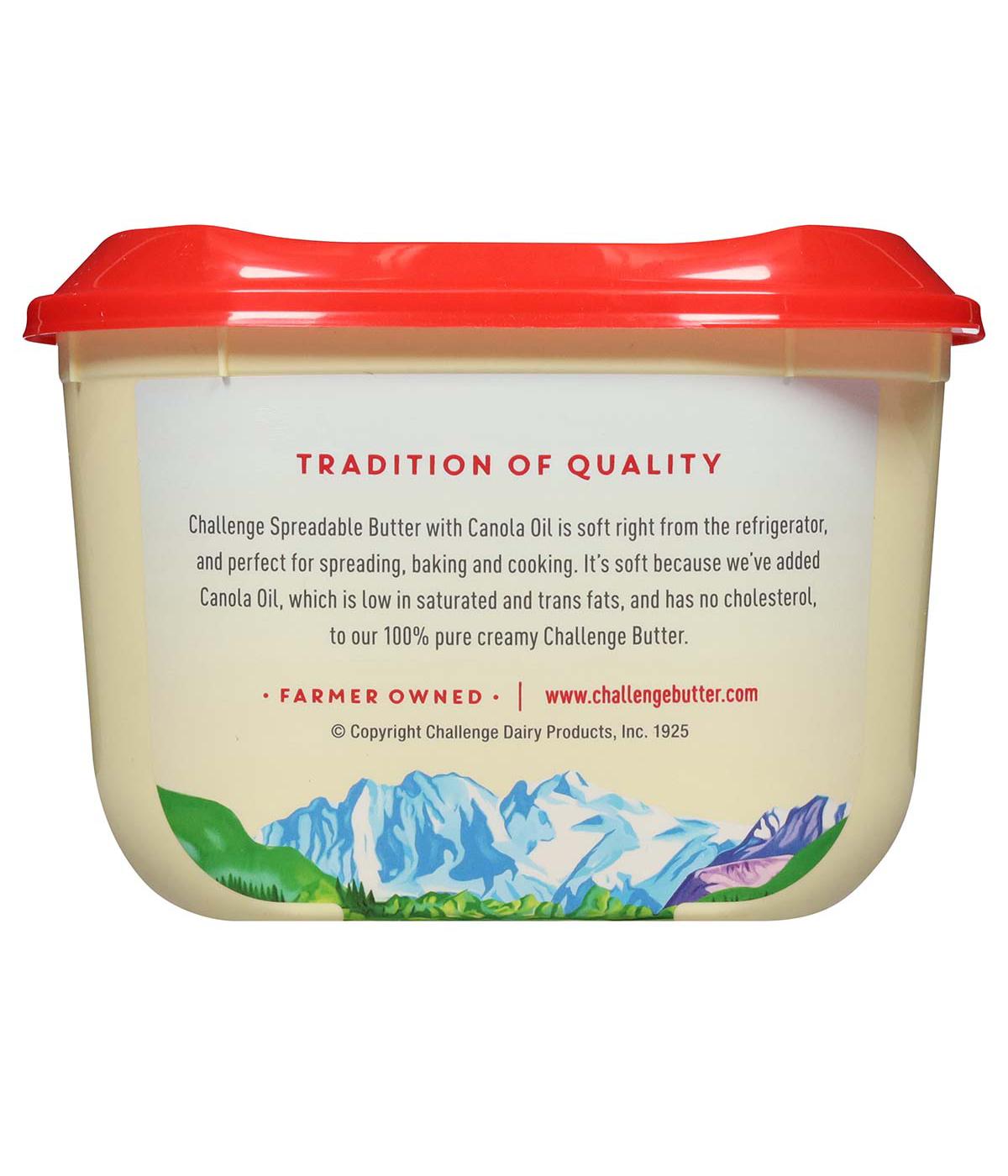 Challenge Spreadable Butter with Canola Oil; image 2 of 4