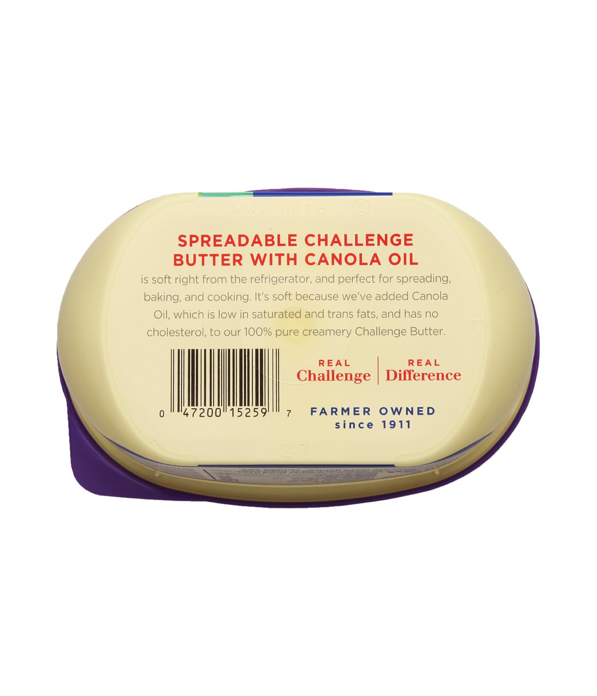 Challenge Spreadable Butter with Canola Oil; image 3 of 4