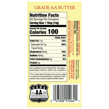 Challenge Salted Butter Sticks, 4 ct