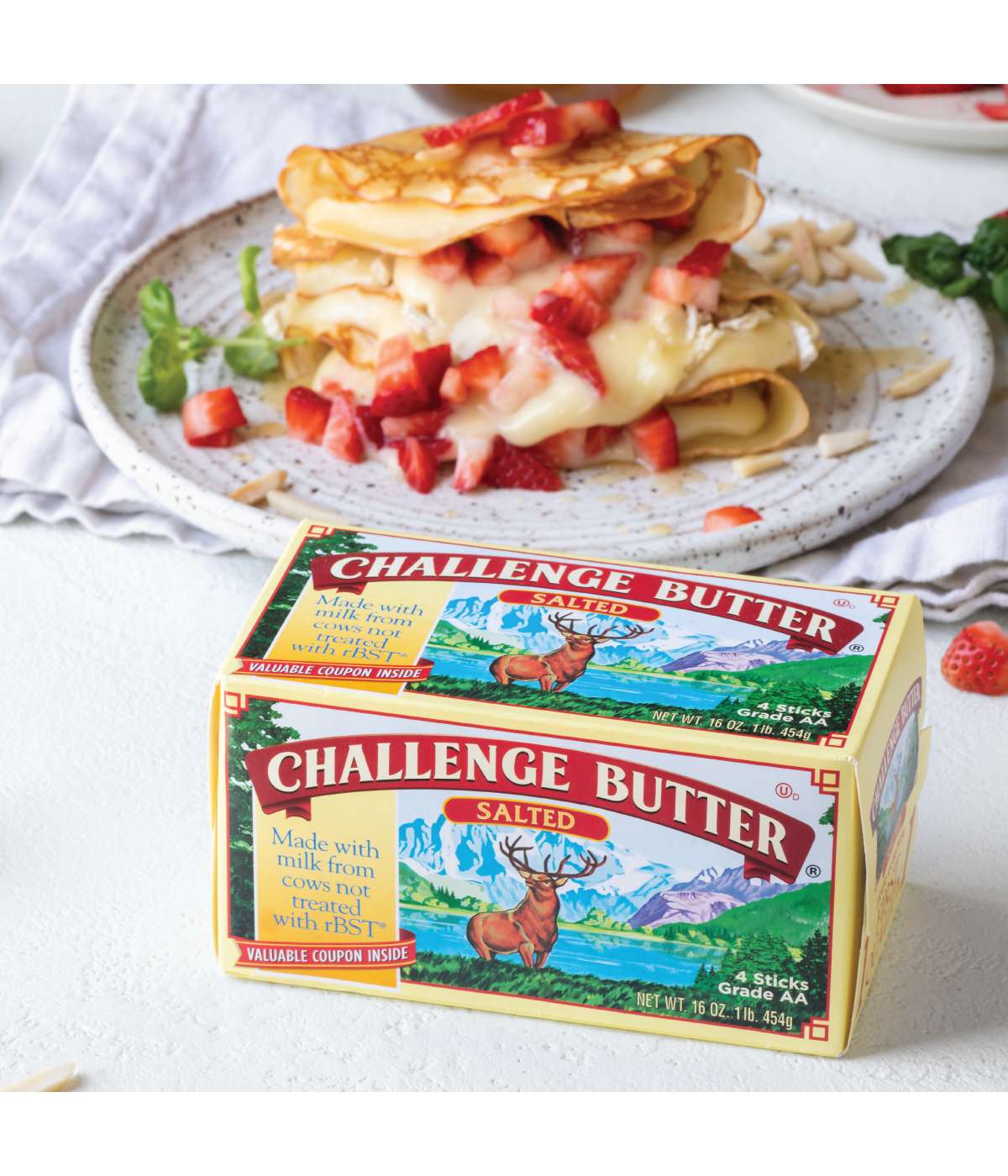 Challenge Salted Butter Sticks; image 4 of 4